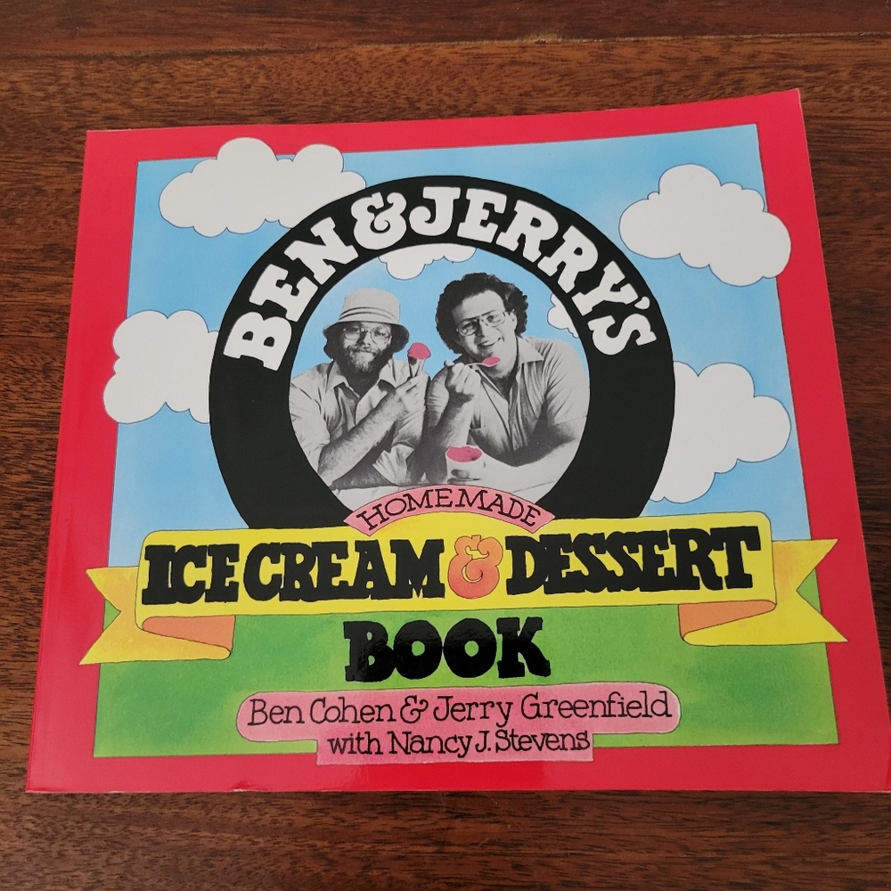 Ben and Jerry's Homemade Ice Cream and Dessert Book Paperback